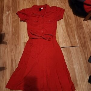 H&M Divided Waitress Dress, XS